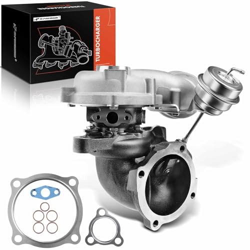 A-Premium Complete Turbo Turbocharger Kit, with Wastegate Actuator & Gasket, Compatible with Volkswagen Jetta 1999-2005, Golf 2000-2005, Beetle 1999-2002 & Audi TT 2000-2001, 1.8L,Replace# 53039700052