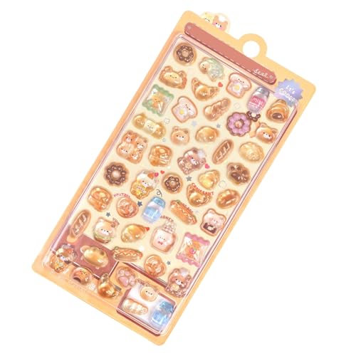 Pegatinas 3D para teléfono móvil, pegatinas decorativas de animales, pegatinas para cuadernos, para teléfono móvil, cuaderno, álbum de recortes, diario, manualidades, niños, niñas, adultos, fiestas