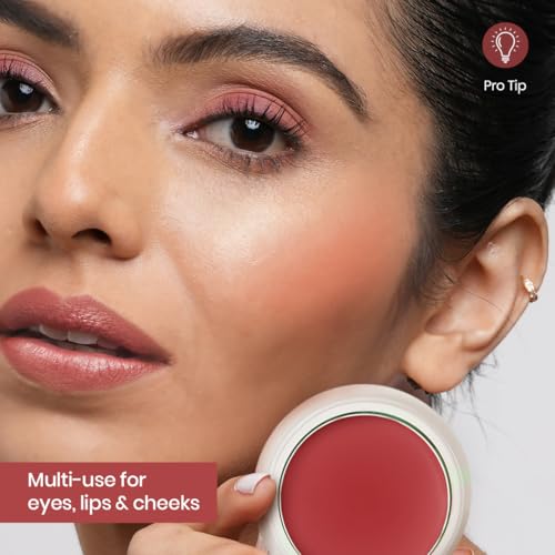 Image of INSIGHT Blusher | Blendable Formula | Natural Dewy Finish | Creamy Matte Texture | Multiuse | Highly Pigmented |Infused With Vitamin E| Raspberry Gelato-3.5g (Pack of 2)
