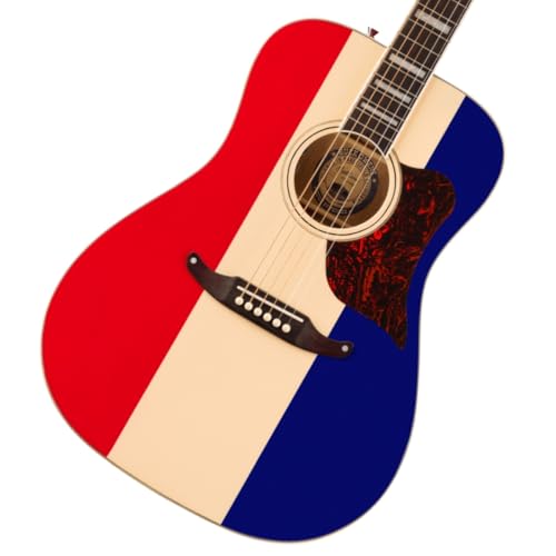 Fender/Buck Owens Kingman with Case Red White and Blue tF_[