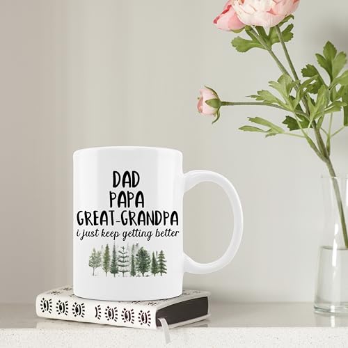 Taza de porcelana para café de 11 oz miniatura 2