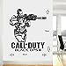Call of Duty czarny Ops 3 styl Ps4Xbox pokój nastolatek winyl sztuka ścienna naklejka żołnierz dekoracja domu 65 x 74 cm
