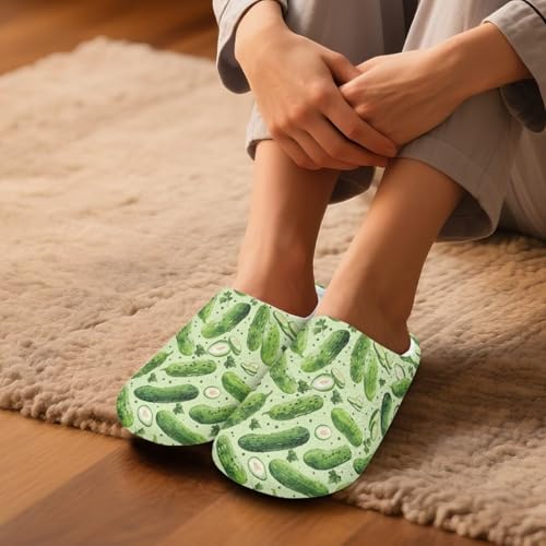 House Slippers for Women Fluffy Warm Womens Indoor Slippers for Home Cozy Bedroom Shoes2