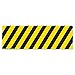 Striped Non-Slip Floor Marker | 3 Pack of 6" X 18" Floor Marker Vinyl Decal| Protect Your Business, Work Place & Customers | ?Made in The USA