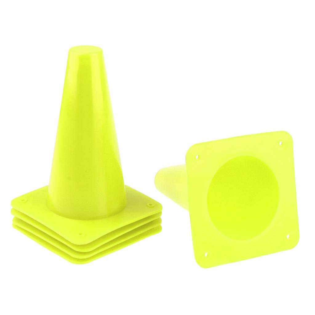 Enakshi® 5pcs 15cm Safety Cone for Sports Training Soccer Agility Skateboard Skating Green|Sporting Goods | Outdoor Sports | Equestrian | Lunging & Training Equipment | Other Training Equipment-image-4