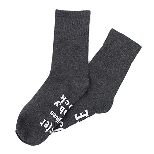 Comtervi dobby frei socken knöchel baumwoll socken meister hat dobby eine socke dobby frei baumwolle socke unisex (one size, light gray-1)
