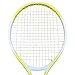 predolo Tennis Racket Featuring Comfortable Grip and Nylon Strings for Beach Practice, Yellow