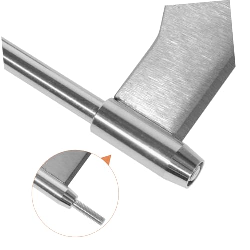 Rallador manual SOLUSTRE de acero inoxidable con mango giratorio miniatura 6