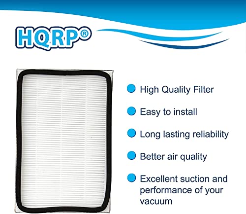 Hqrp 4-Pack Filter Compatible With Sears Ef-1 Ef1 86889 20-86889 2086889 40324 Kc38Kcen1000 8175062 Wpl4370417 53295 20-40324 2040324 Ker-1800 471186 748167711864 20-53295 20-86889C Vac Vacuum #TOP4