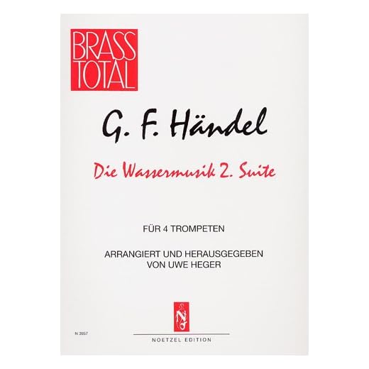 HAENDEL - Suite nº 2 de "Musica Acuatica" para 4 Trompetas (Heger)