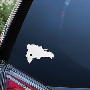 Dominicaanse Republiek Hart Stickers Auto Sticker Venster Sticker Vinyl Decal Die Cut Decals Grappige Stickers Bumper…