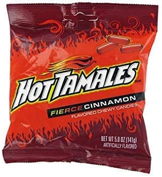 Hot Tamales Fierce Cinnamon 5 Oz. - 2 Bag!!!!