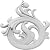 Ekena Millwork APLC020X020FYTUF-R Applique, White