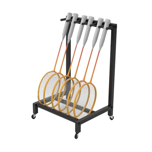 Chariot raquette de badminton et tennis mobile pour simplifier vos entraînements en salle