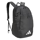 adidas Mochila esportiva Defender 5 Team (33l) durável, grande, atlética, academia, laptop, bolsa de viagem, Cinza escuro, One Size, Mochila esportiva Defender 5 Team (33l) durável, grande, atlética