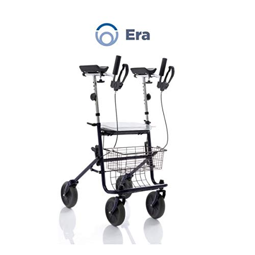 ROLLATOR IN ACCIAIO 4 RUOTE ANTIBRACHIALE Art. RP691