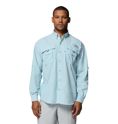 Image of Columbia Men's PFG Bahama II Long Sleeve Fishing Shirt