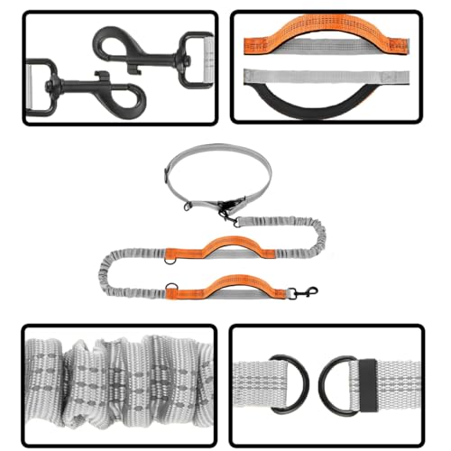 Hurluksi Hand Free Dog Waist Lead - Image 4