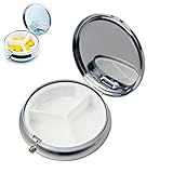 Lankater 1pc Rechteck Metall-Pille-Kasten-Kasten, Mini Tablet-organisator-behälter-Halter Für -Geldbeutel Handtasche Reise-Geschenk