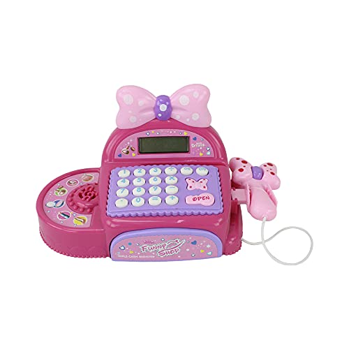 Caixa Registradora Infantil C/ Acessórios Dinheiro - BBR Toys