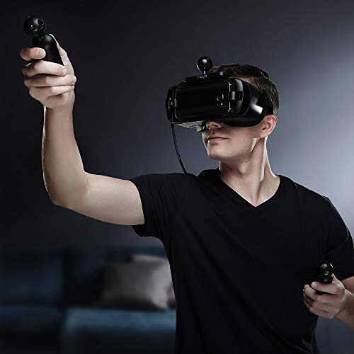 VR Headsets Accessories Console Controllers 3D Virtual Reality System Set Cell Phone Mobile vr Game Headset Station Controller Cardboard Vr Gaming Glasses Video Motion Tracking Kit for Mobile and PC - Thumbnail 7