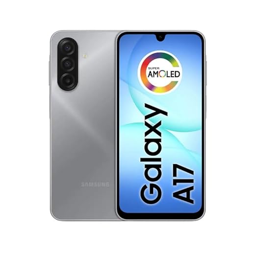 Samsung Celular Galaxy A17 com IA, 256GB, 8GB RAM, Câm de 50MP, Tela de 6.7", NFC, IP54 (Cinza)