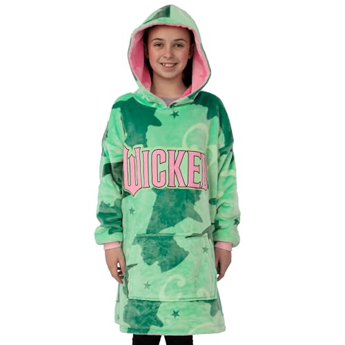 Buy the Enchanting WICKED Reversible Hoodie Blanket for Girls & Women – Embrace Glinda & Elphaba’s Magic Buy the Enchanting WICKED Reversible Hoodie Blanket for Girls & Women – Embrace Glinda & Elphaba’s Magic – WICKED