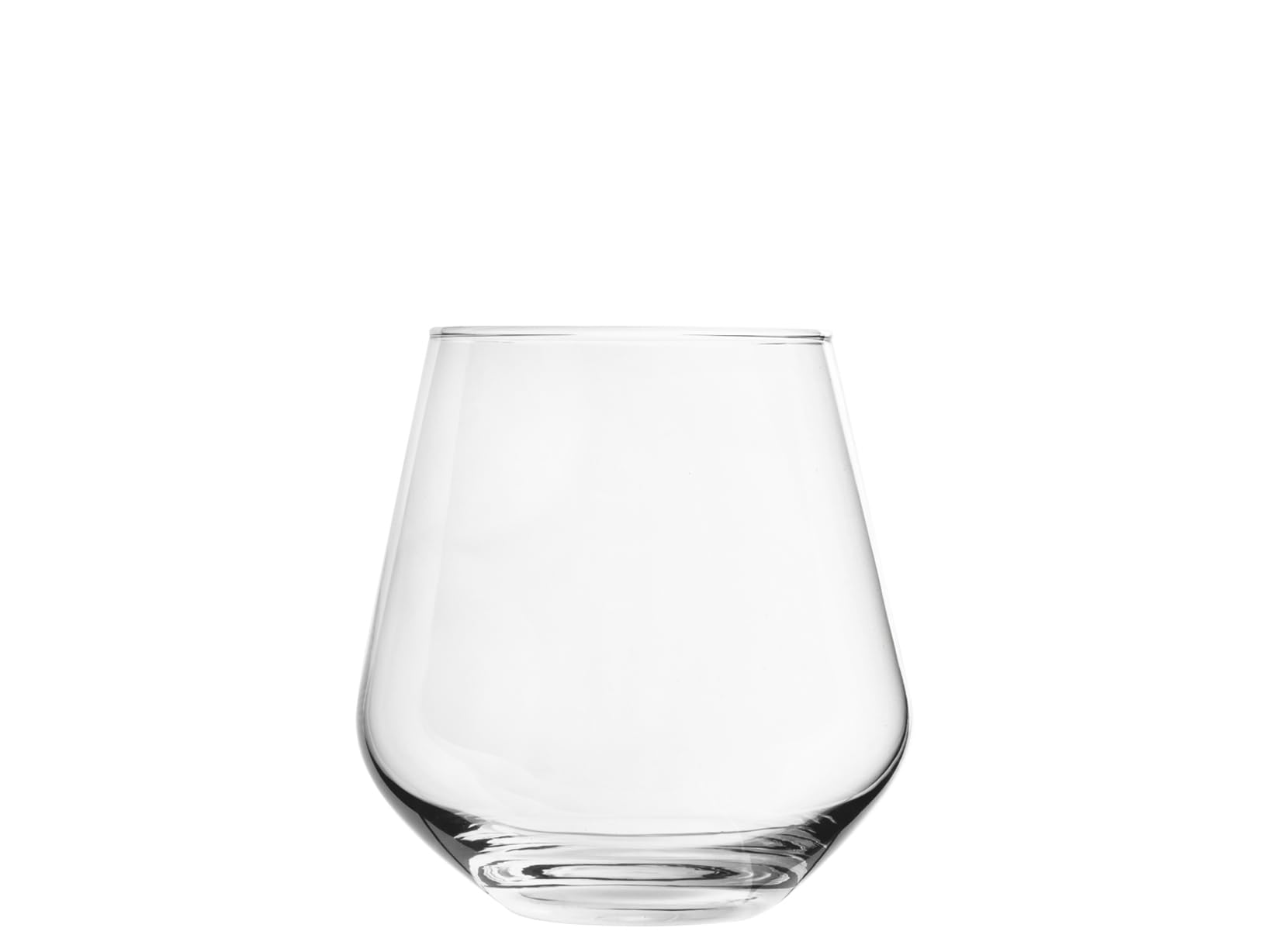 H&H Set of 6 Aperitif Glasses in Clear Glass 47cl - Elegant Cocktail Glasses - Dishwasher Safe - Ideal for Aperitifs, Long Drinks, Spritz, Mojito