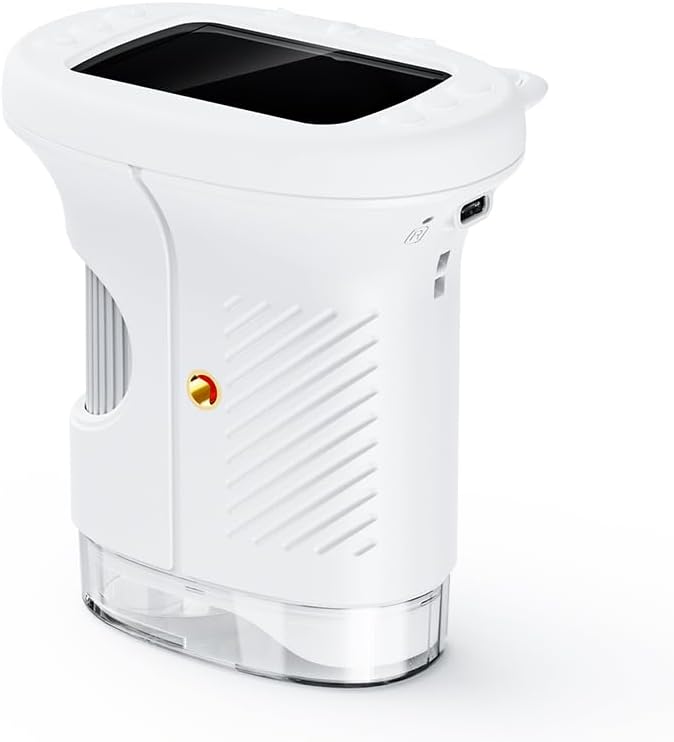 Kids Digital Microscope with 1000X Magnification, 2” IPS Screen, 1080P Camera, Manual Focus, 8 LED Lights, USB-C Rechargeable, Photo & Video Recording, Educational Science Toy (Pink)