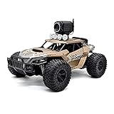 Lihgfw 2.4G Hochgeschwindigkeits-WI-FL-Echtzeitübertragung Von Geländefahrzeugen, Mit 480P HD-Kamera. Senden Sie VR-Brille, 4WD All-Terrain-Kletter-RC-Auto, 25KM/H, Kinder Und