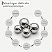 HiPicco 5pcs 30mm Bearing Balls 304 Stainless Steel G100 Precision Balls，30mm/apr.1.18