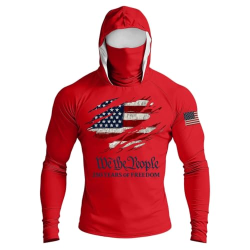 Sudadera con capucha para hombre ideal para días de pesca al aire libre en otoño