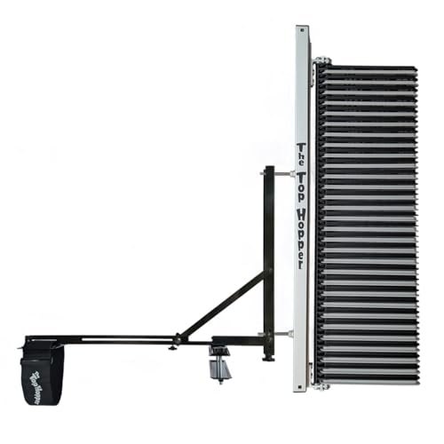 The Top Hopper TH500 Basketball Rim Mounted Vertical Jump Measuring System (Black)