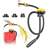 Ecarke 3.2 GPM Cordless Fuel Transfer Pump with Auto Shut-Off, Compatible with DeWalt 20V and Milwaukee 18V Batteries, (Battery Not Included)