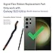 for Galaxy S23 Ultra Signal Flex Cable Ribbon Replacement Repair Part, Compatible with S23 Ultra 5G SM-S918U, with Toolkit, Instruction