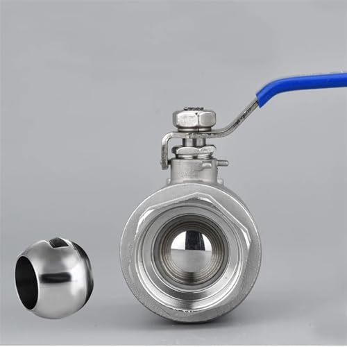 Vannes filetées NPT 1" avec poignée en vinyle pour tuyauterie inox - 3