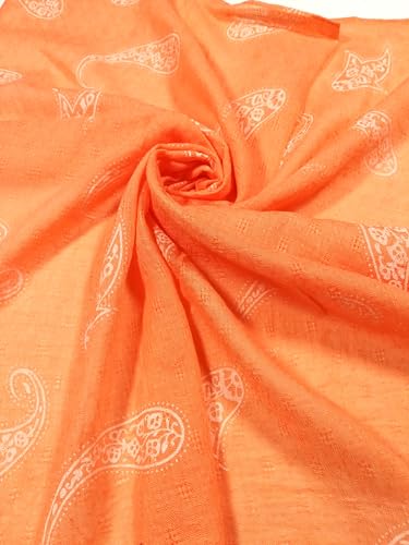 Image of Shanlin Unisex Cotton Square Bandanas Scarves 24x24