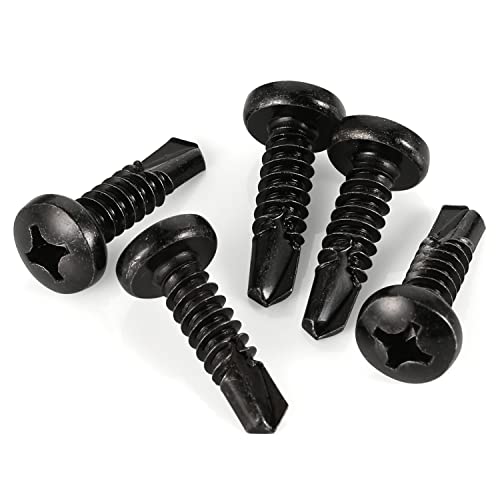 #12 x 1-1/2" Tornillos autorroscantes cabeza plana miniatura 7