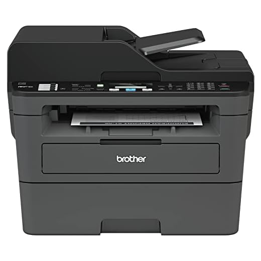 Brother Monochrome Laser, Compact All-In One, Multifunction Printer, MFCL2710DW, Wireless Networking and Duplex Printing, Amazon Dash Replenishment Ready
