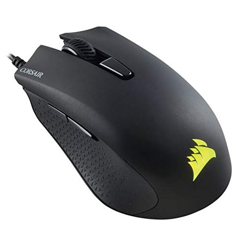 Harpoon PRO RGB, FPS/MOBA Mouse Gaming Ottico 12000 DPI Ottico Sensore, Leggera, 6 Pulsanti Programmabili, Retroilluminazione LED RGB, Nero - Mouse gaming - Immagine 3