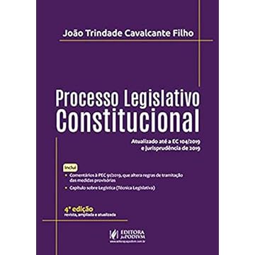 Capa do livro Processo Legislativo Constitucional