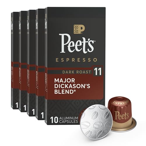 Peet's Coffee, Dark Roast Espresso Capsules