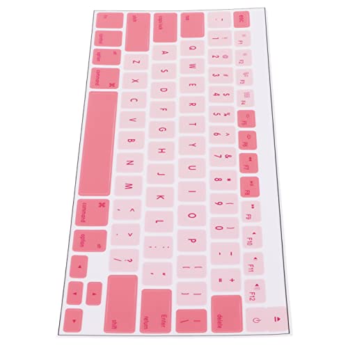 Stickers de teclado para iOS en PVC color rosa miniatura 2
