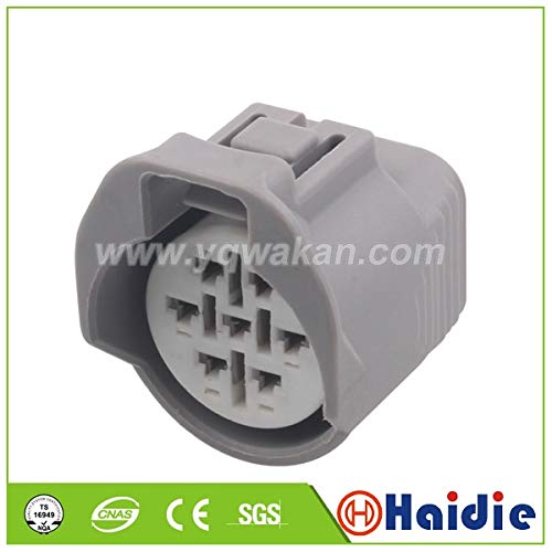 Davitu 5sets 7pin auto male panel mount car plug auto waterproof cable connector 6189-0127 - (Color: 20sets)