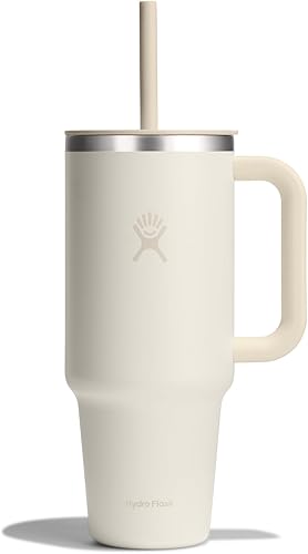 Hydro Flask Vaso de viaje de 40 onzas color marfilavena
