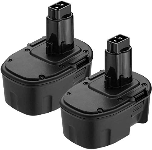 Masione 2Pack DC9091 Batteries replacement for Dewalt 14.4v 3000mAh Replacement Battery DC9091 XRP DW9094 DW9091 DW935 DE9038 DE9091 DE9092 Compatible with Dewalt Cordless Power Tool