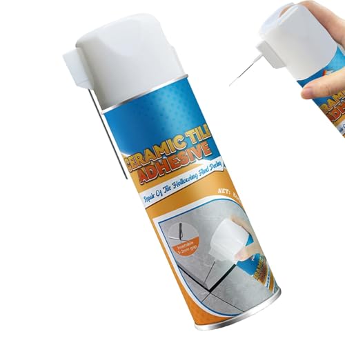 Reparación de lechada de azulejos: agente reparador de cerámica, recambio de grietas de azulejos | Solución de pegamento para reparación de azulejos de secado rápido, adhesivo impermeable para azulejo