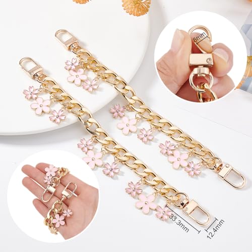 PH PandaHall 2pcs Bag Purse Charm Decoration Chain - Image 3