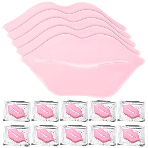DEARMAMY 30Piezas Máscara Hidratante para Pack de Exfoliante y Cuidado Labial Gel Hidratante Suave para Mujeres