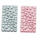 Photo Gallery warmhm 2 pezzi stampi in silicone alpaca per dolci e caramelle blu e rosa flessibili e sicuri per diy cioccolato e forno facili da usare e pulire Photo Gallery warmhm 2 pezzi stampi in silicone alpaca per dolci e caramelle blu e rosa flessibili e sicuri per diy cioccolato e forno facili da usare e pulire